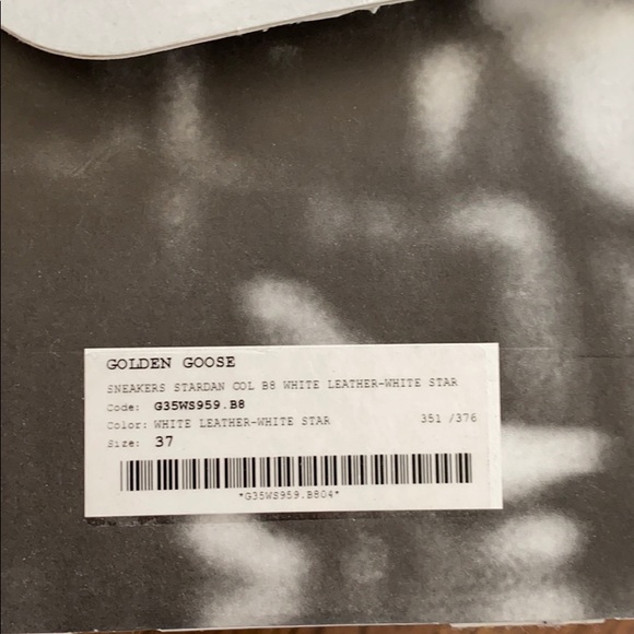 🚫SOLD. Golden goose stardan white - Picture 8 of 8